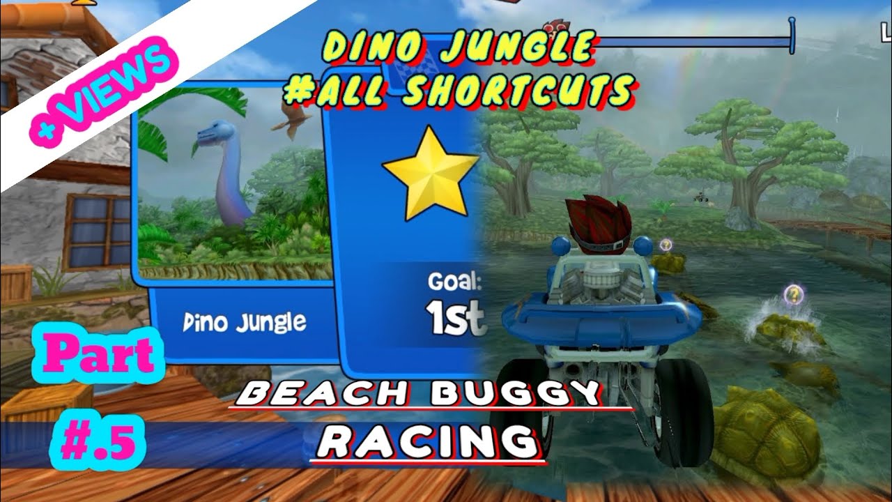 DINO JUNGLE All Shortcuts #Bbracing