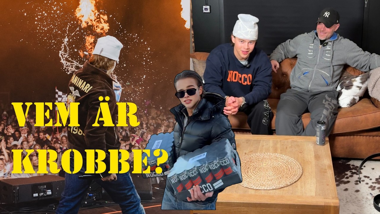 Från pimpeltävling till Nocco succé | Vem är Krobbe egentigen?