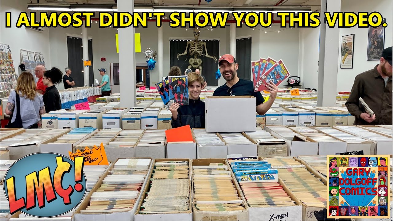 I Got an INCREDIBLE Comic Haul at a Warehouse Sale …so why didn’t I want to make a video about it?
