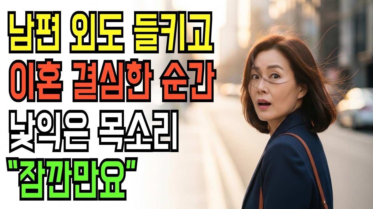 45년 결혼생활의 배신 알고 보니 남편의 마지막 희생이었습니다” | 눈물 나는 감동 실화 같은 이야기