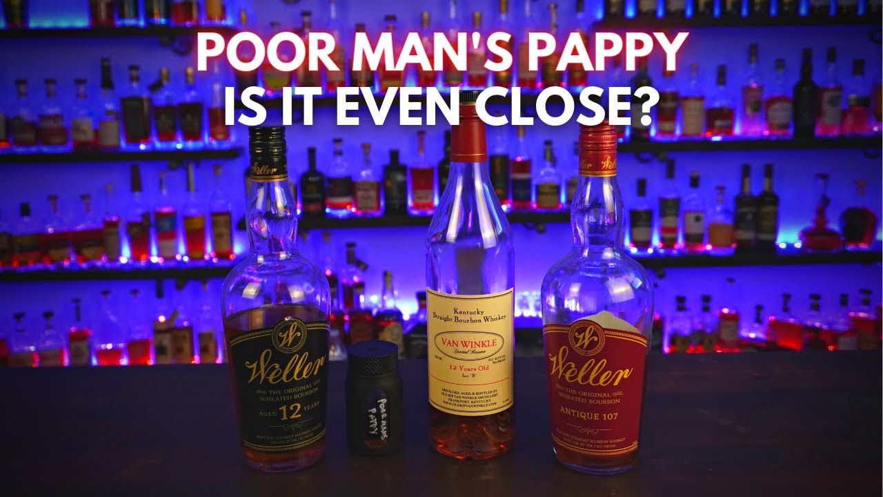 Van Winkle 12 vs Weller 12 vs Antique 107 BLIIND: What comes out on top!?