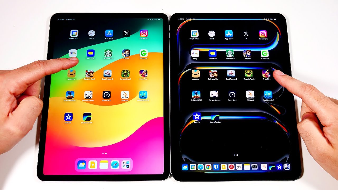 iPad Pro M2 vs iPad Pro M4 Speed Test