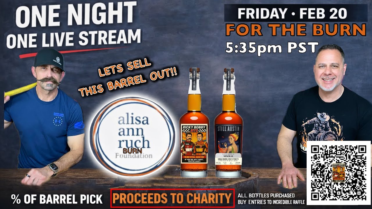 “FOR THE BURN” CHARITY FUNDRAISER LIVESTREAM