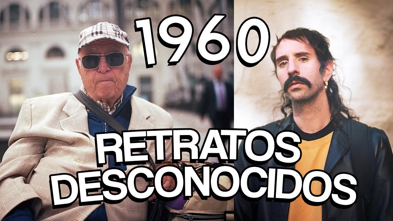 FOTOGRAFIANDO a DESCONOCIDOS con una CÁMARA del 1960