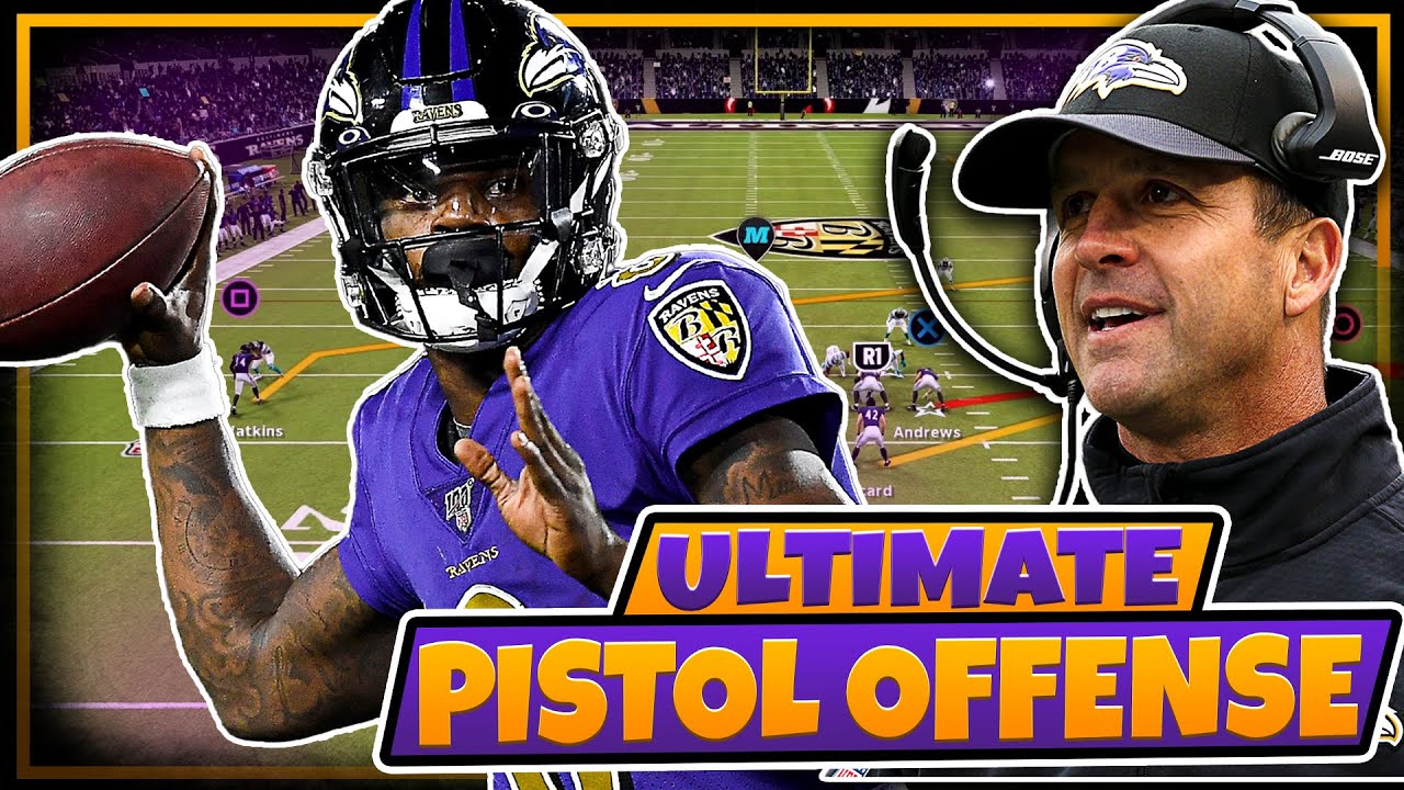 The BEST Offensive Scheme In Madden 22! Baltimore Ravens Pistol Offense!