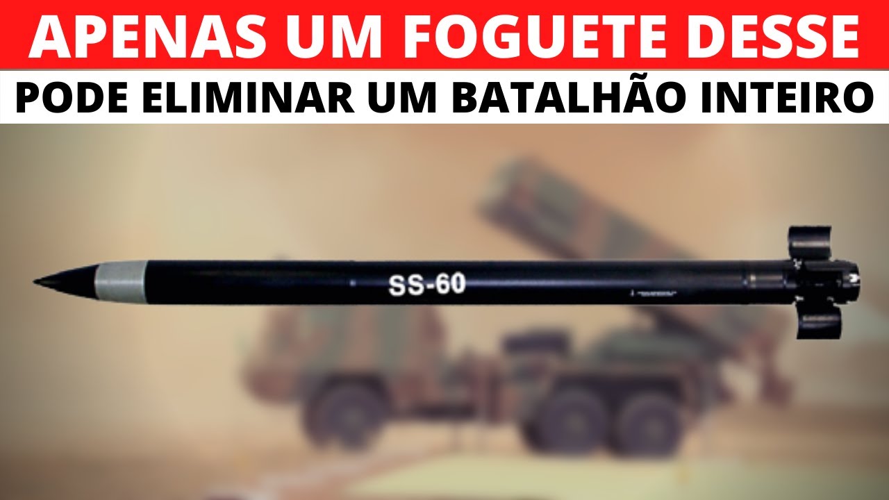 OS TEMIDOS FOGUETES CLUSTER DO SISTEMA ASTROS
