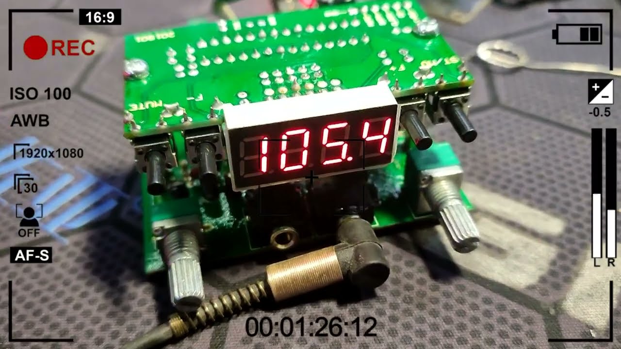 FM ТРАНСМИТТЕР BH1415F 0.5W 2000m РАДИОПЕРЕДАТЧИК ДЛЯ ВЕЩАНИЯ 0,5 Ватт 2 км пока в стадии доработки