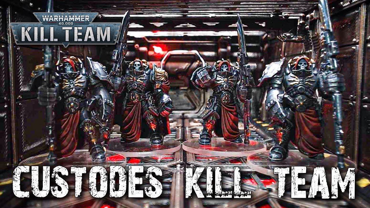 How I Made & Painted my Custodes Kill Team with Magnetised Arms