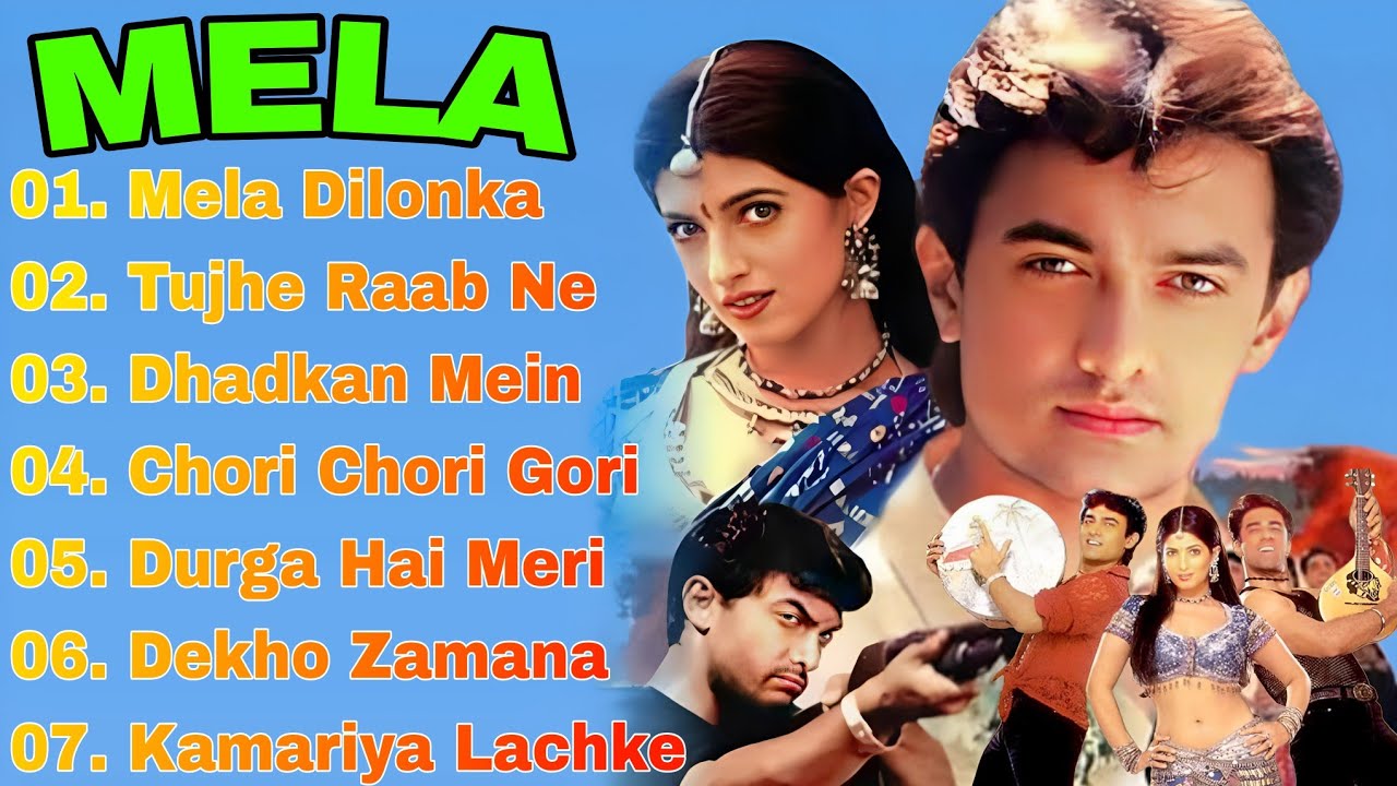 Mela Movie All Songs | Bollywood Hits Songs | Aamir Khan, Twinkle Khanna, Faisal Khan | Hit Songs