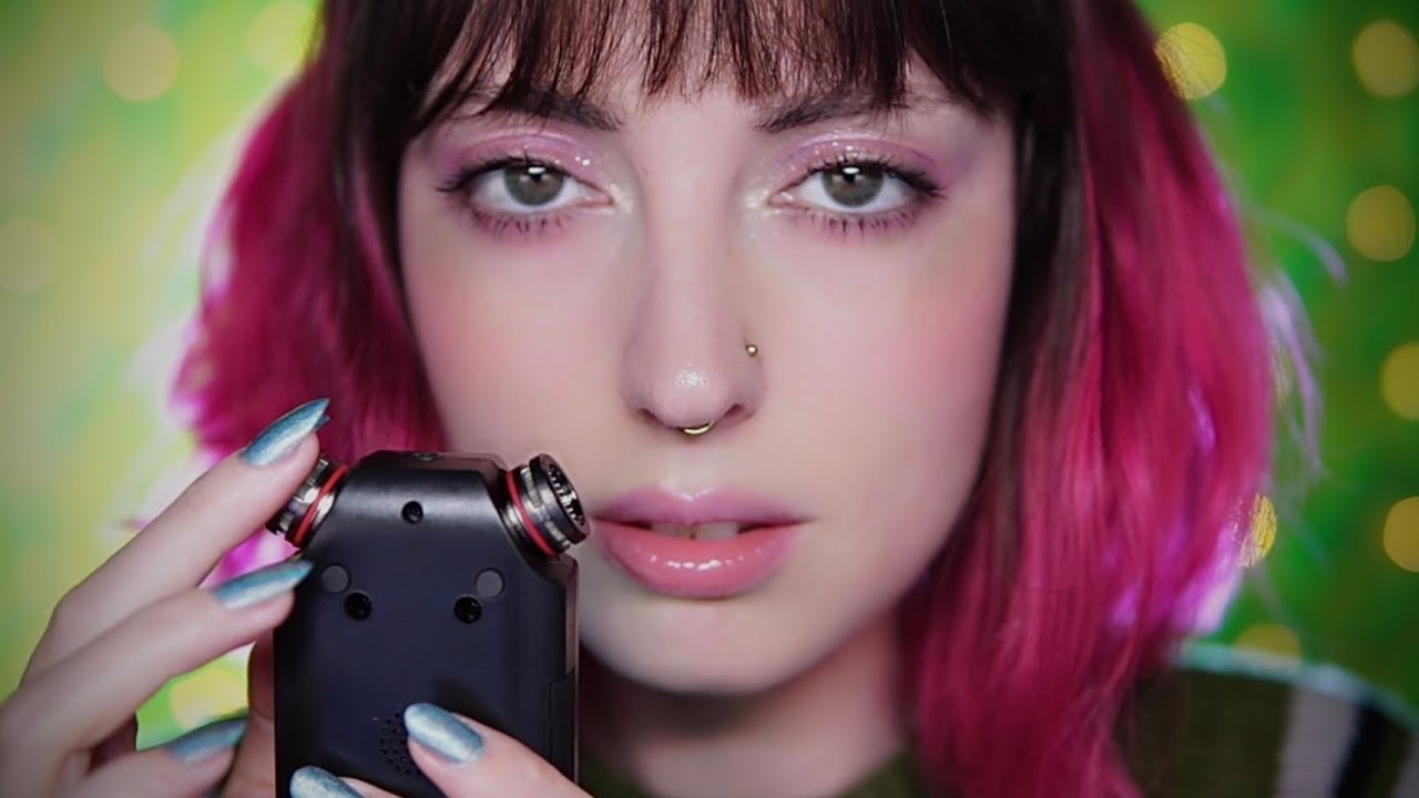 ASMR ✨ Tascam Tingles 😵‍💫 Sensitive Tapping, Mouth Sounds, Rain