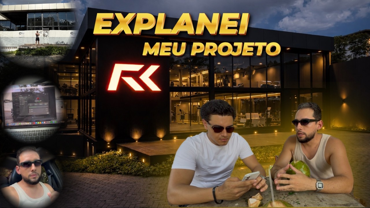 EXPLANEI MEU PROJETO - estou correndo riscos assista para entender !