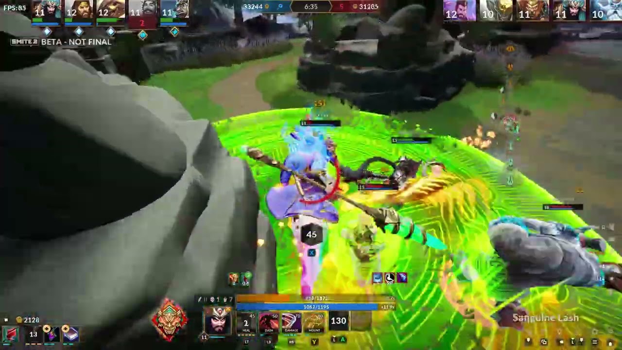 SMITE 2 assault Guan Yu the Typhon's heart is HUGE