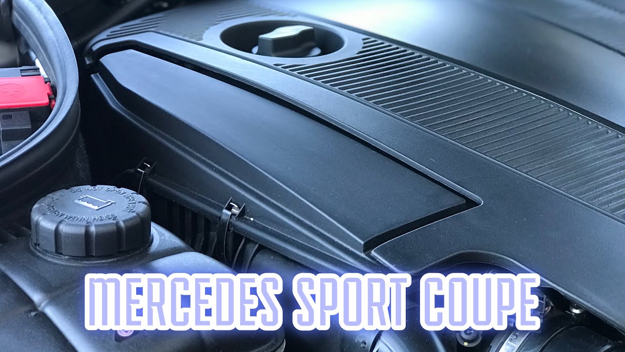 #113 MERCEDES CLASE C SPORT COUPE - Capítulo 7 - Cambiar FILTRO de AIRE 👍🏻