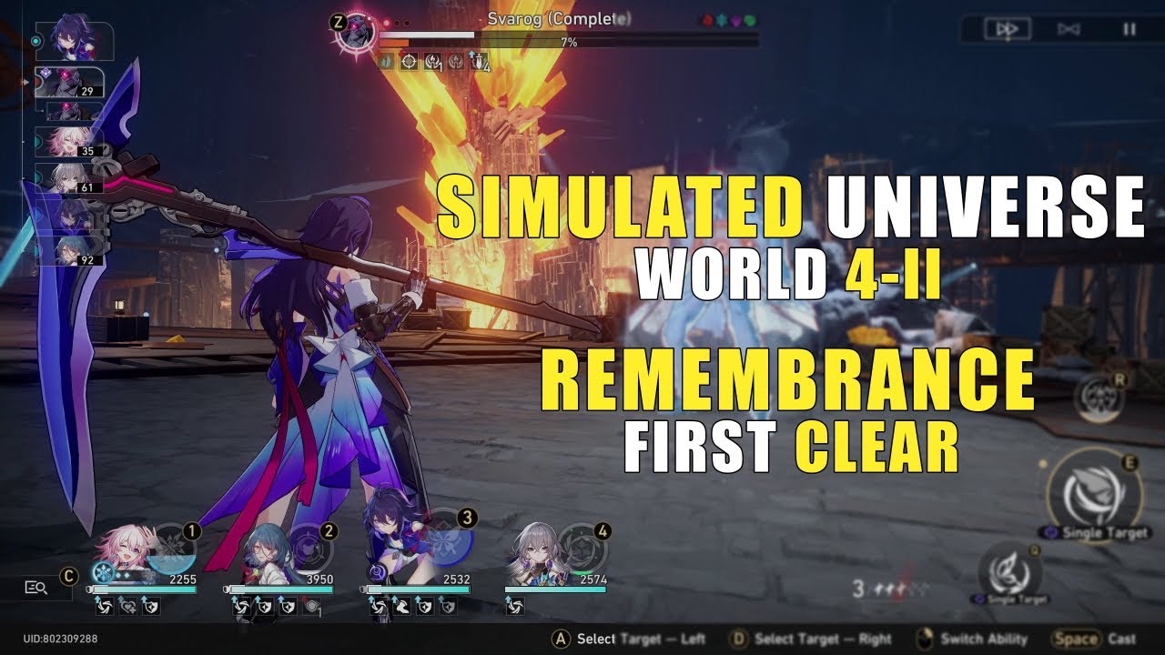 Seele & Bronya Remembrance | Simulated Universe World 4-2 | Honkai: Star Rail