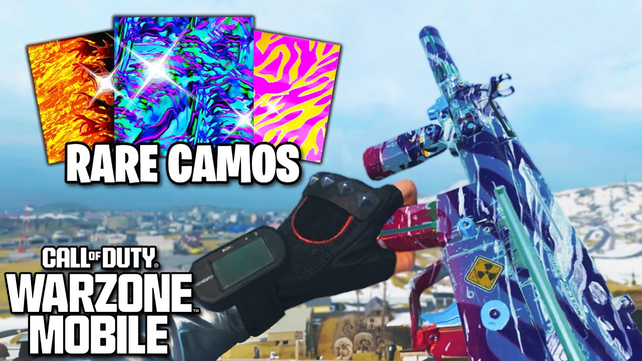All 40+ Animated and Glowing Camos in WZM (The Best)