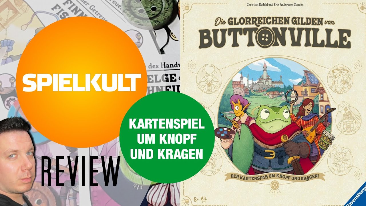 Die glorreichen Gilden von Buttonville // Brettspiel // Regeln & Meinung