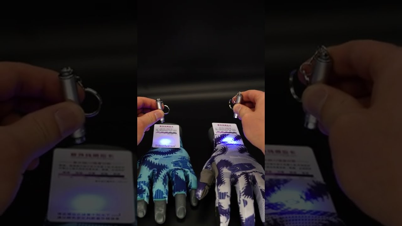 Seibertron Sun protection Gloves UPF100+/ UV test
