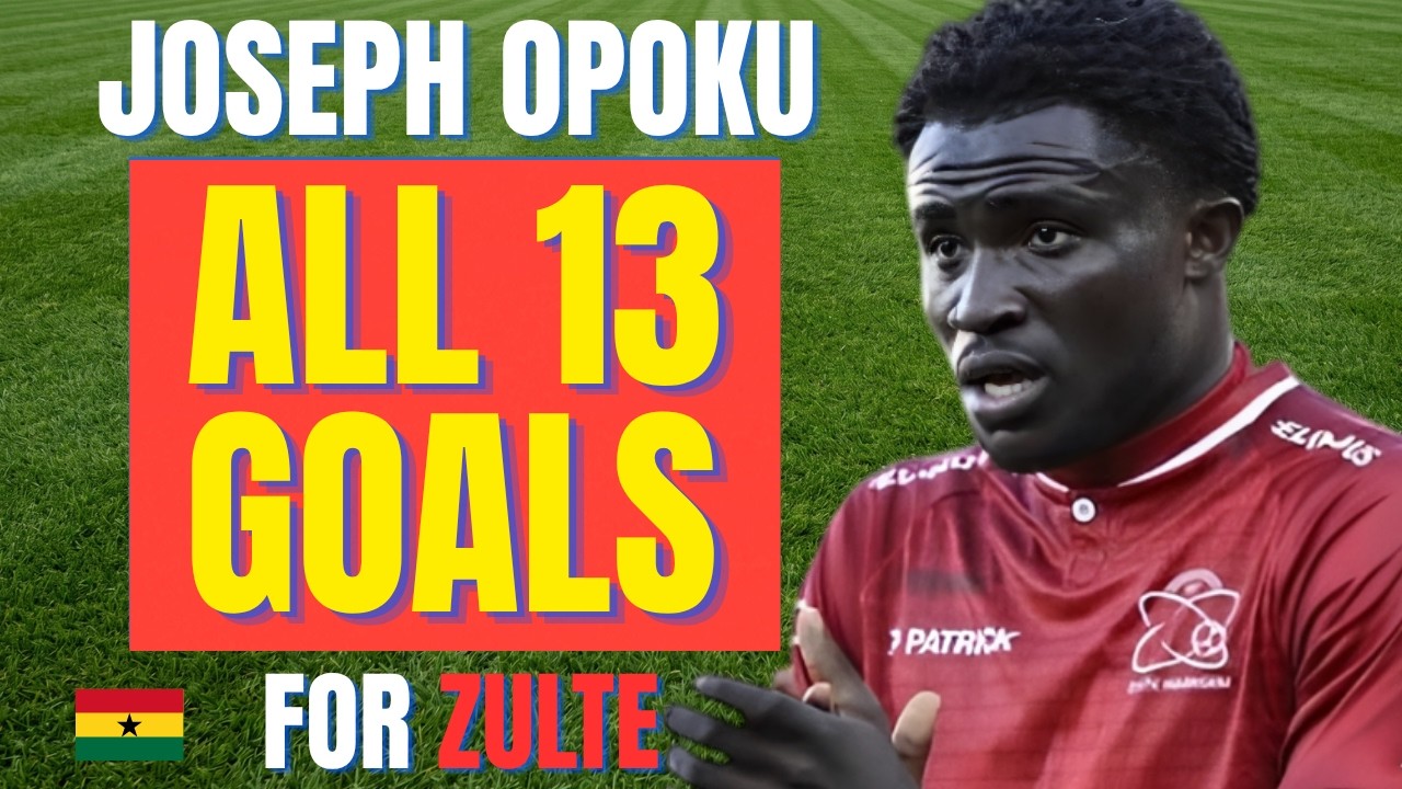 Joseph Opoku - ALL 13 GOALS FOR ZULTE WAREGEM | Skills & Highlights