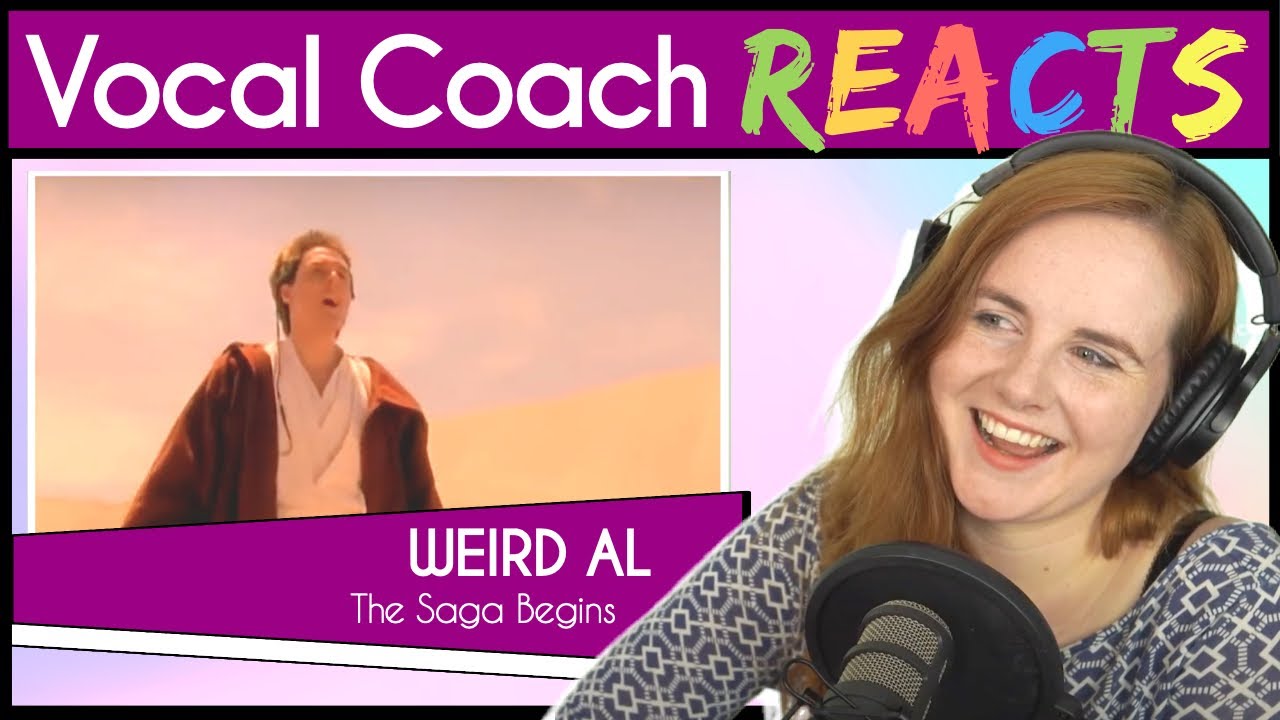 Vocal Coach reacts to Weird Al - The Saga Begins