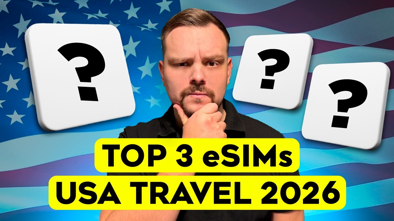 Top 3 eSIMs for USA Travel - 2025 | Save Money and Stay Connected!