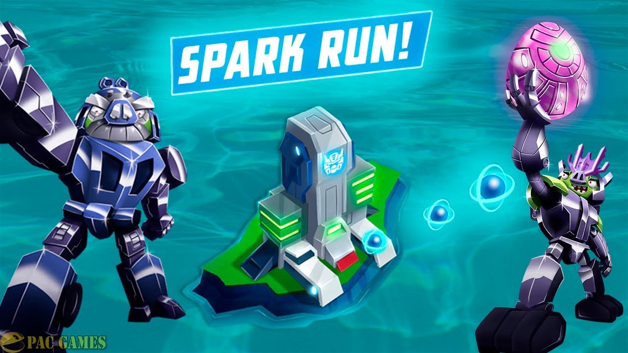 Angry Birds Transformers - Hard Levels Spark Run