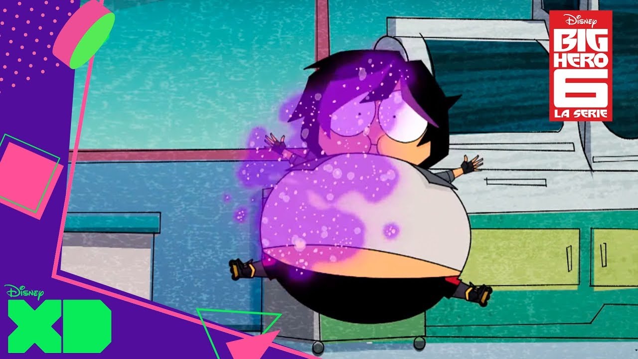 Big Hero 6. La serie: Big Chibi 6 The Shorts Ep. 3 - Peligro: chicle