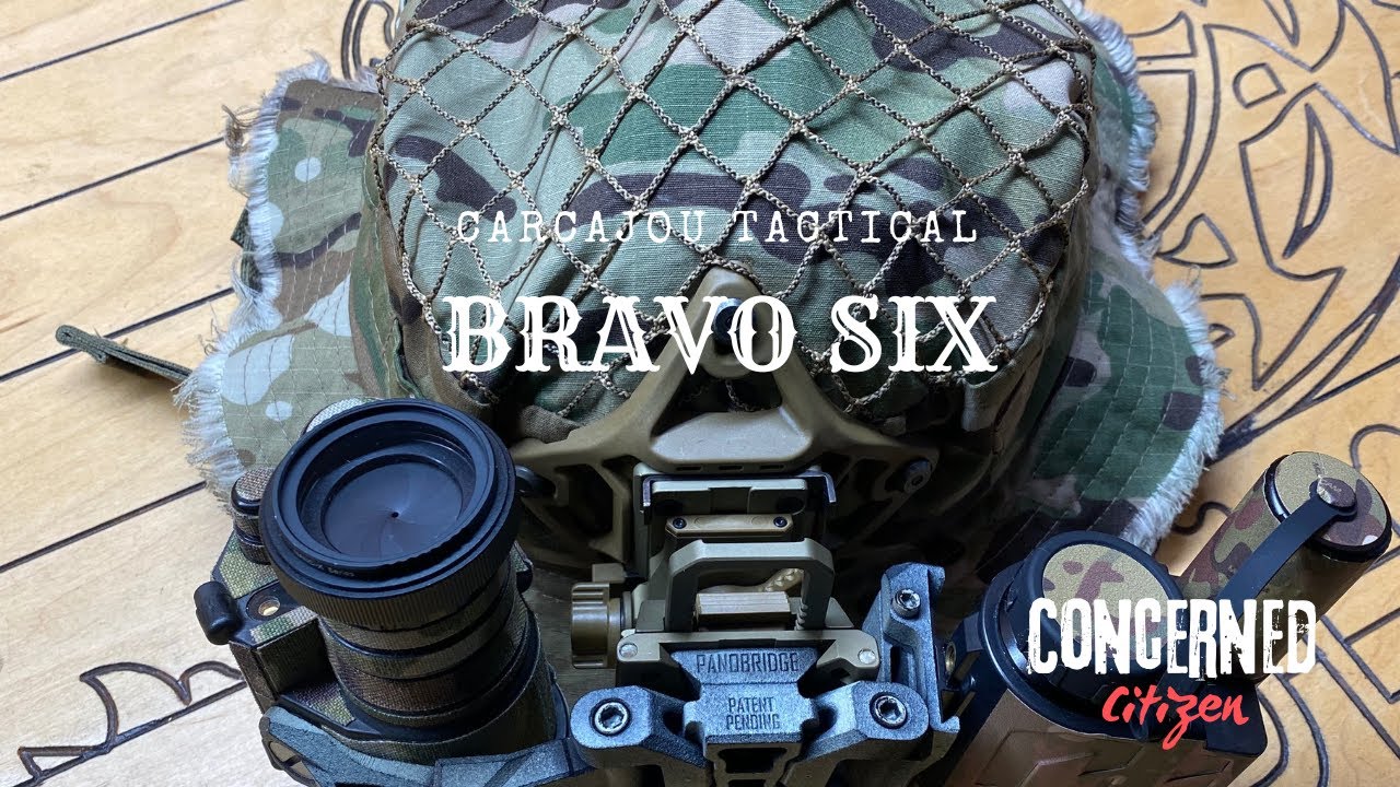Carcajou Tactical-Bravo Six Boonie Hat for NVG's