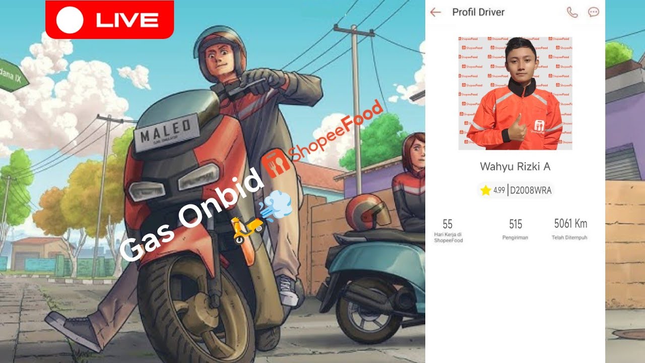 🔴 Iseng Onbid Ngabuburit || Ojol Life Simulator