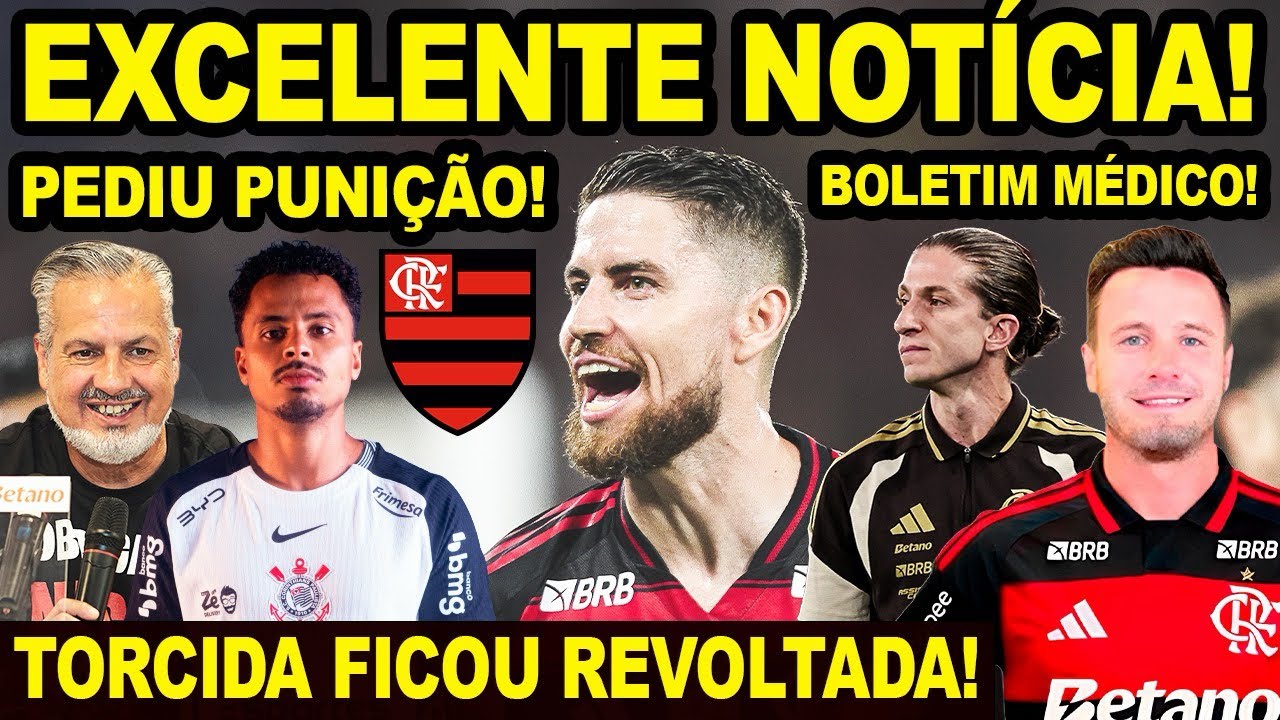 EXCELENTE NOTÍCIA NO FLAMENGO PARA FINAL! VIRALIZOU TORCIDA SE REVOLTA COM ALLAN! BOLETIM MÉDICO! E+