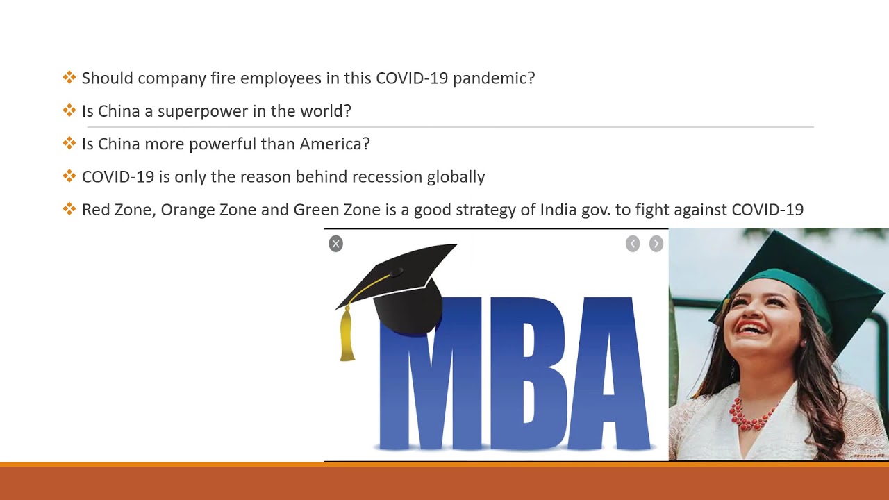 Important GD topics of 2020 for MBA