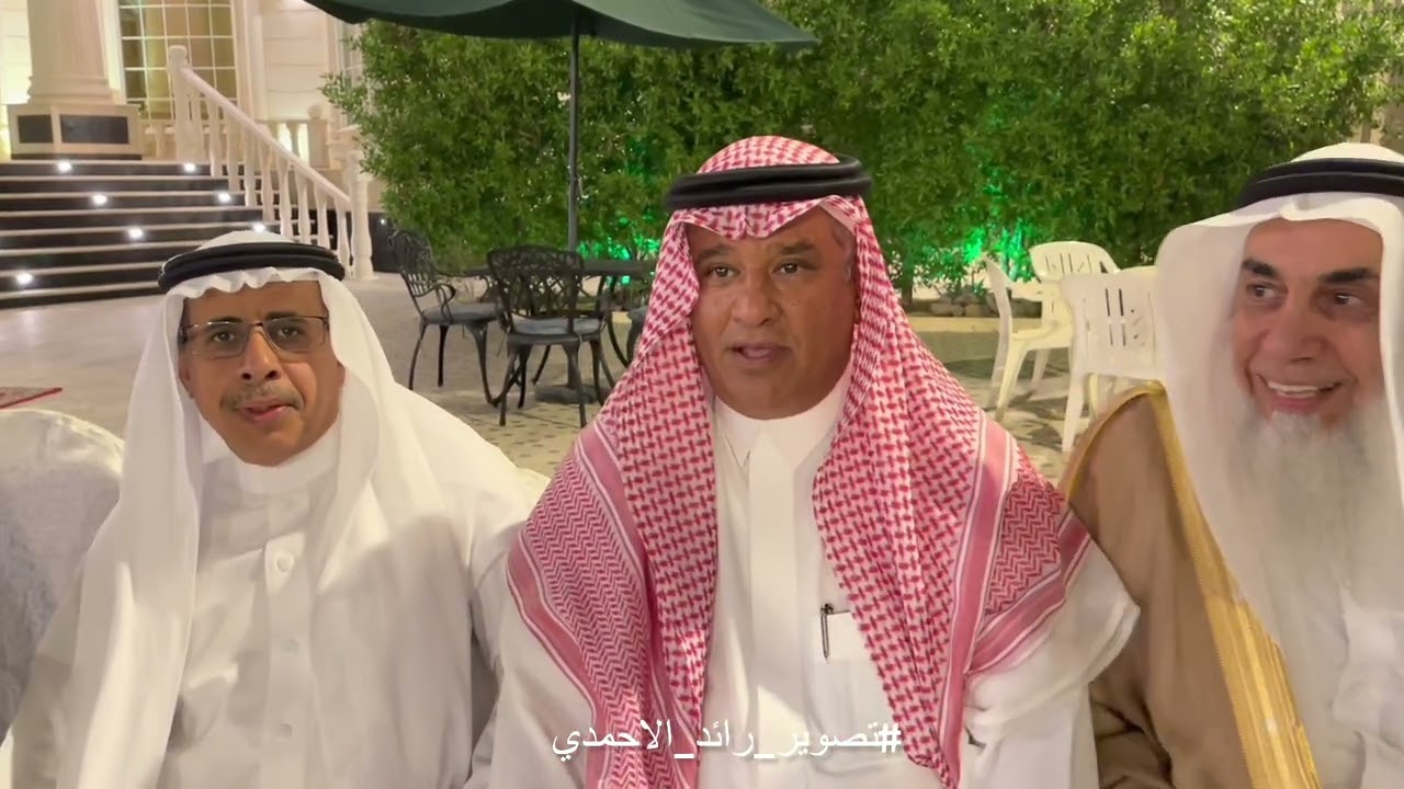 ابناء العم بحفل الشيخ محمد ين عبدالعزيز بن سعد الاحمدي احتفاء بالشيخ فيصل بن رباح بن مطلق الاحمدي ..