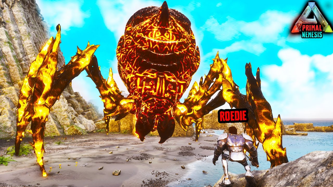 DE ZELDZAME BROODMOTHER GOD IN ARK GEVONDEN.. (ARK Primal Nemesis)