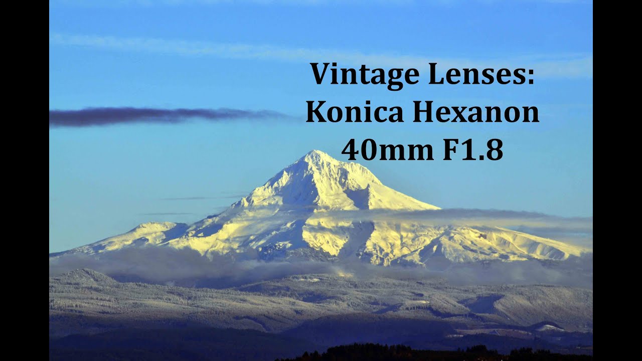 Konica Hexanon 40mm F1.8