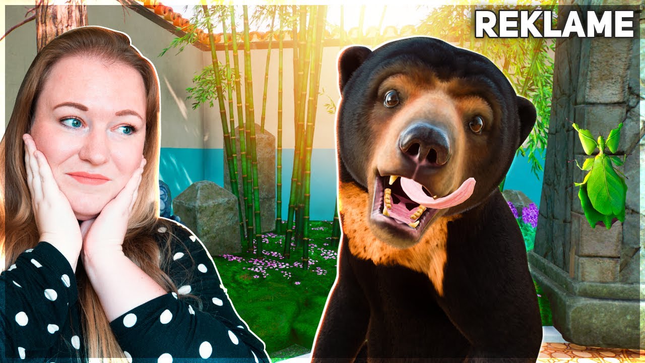 LAVER MIT EGET HABITAT TIL DE NYE DYR! | Planet Zoo dansk | Reklame