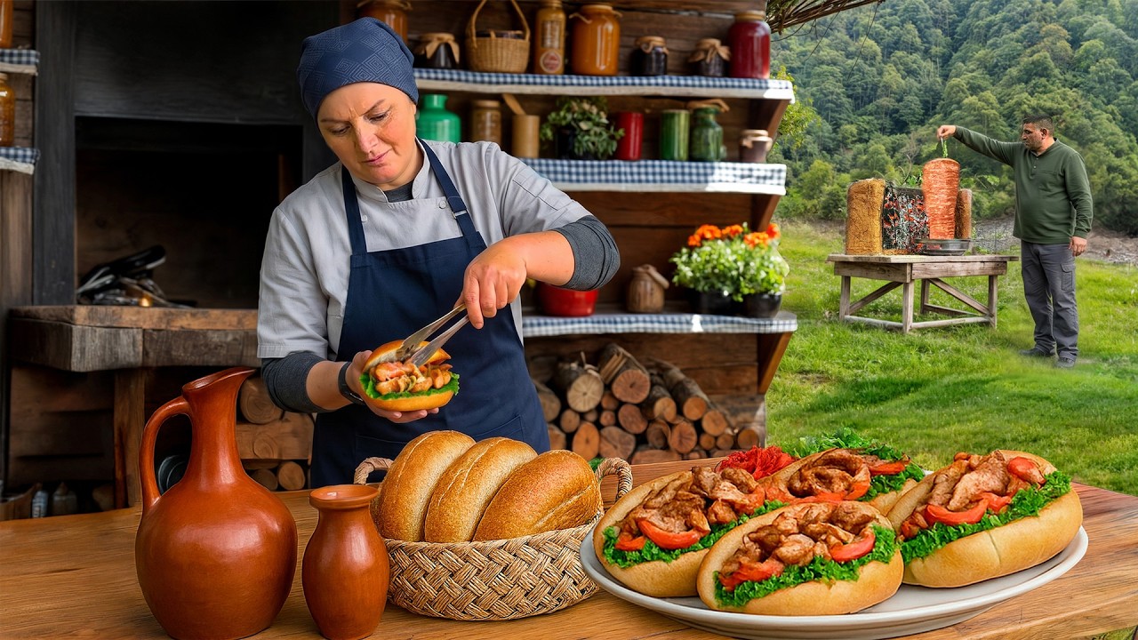 Recetas Deliciosas En Pueblo De Monta&ntilde;a 4K