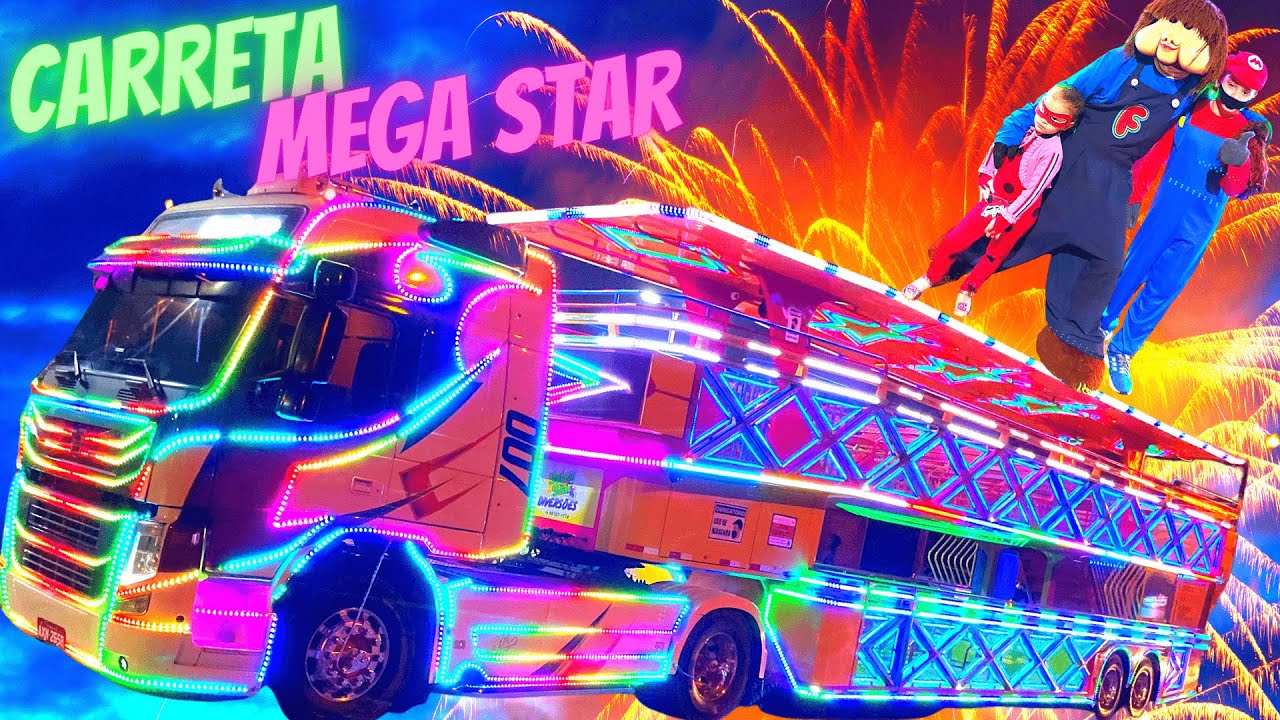 CARRETA MEGA STAR - A Linda Carreta da Alegria