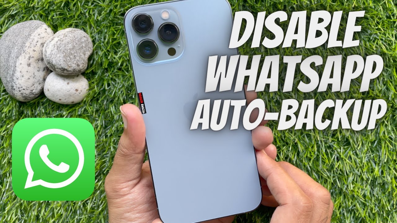 How to Disable WhatsApp Chat Auto-Backup on iPhone