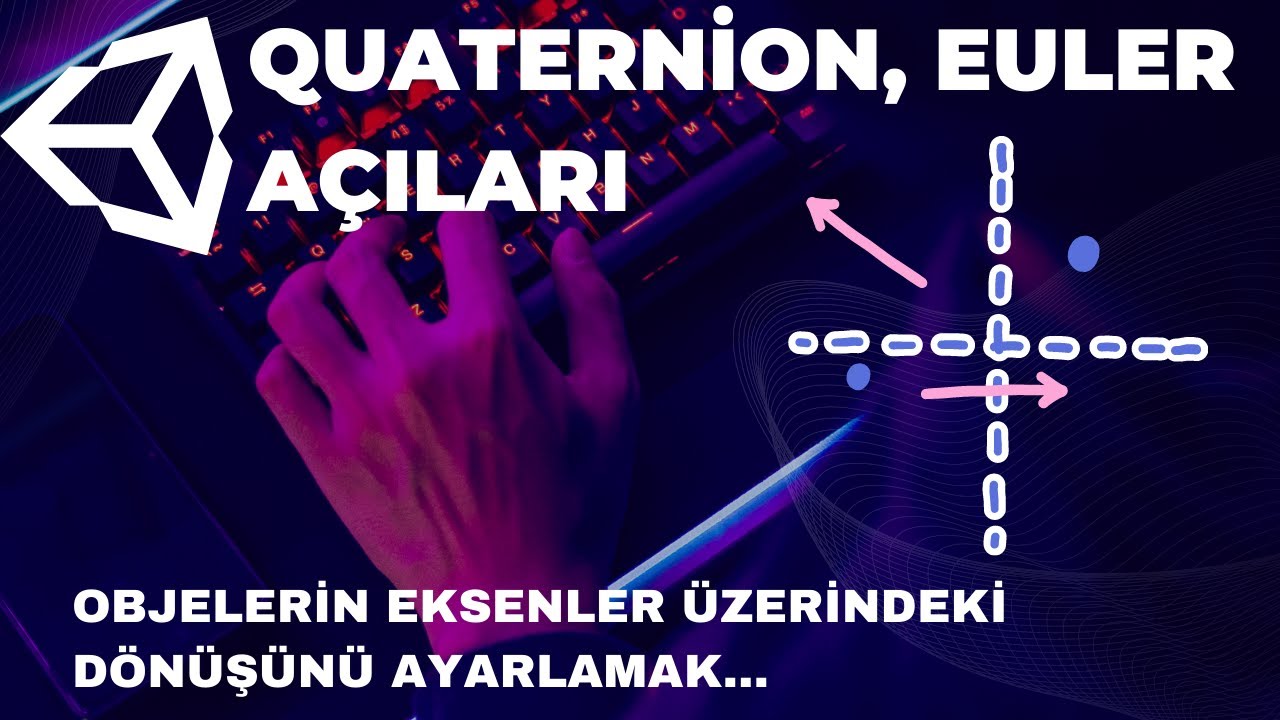 Unity Dersleri #20 QUATERNİON Yapıları ve Euler Açıları