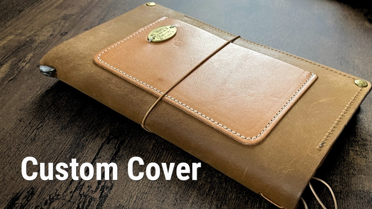 Designing My Traveler’s Notebook Cover (Baum-kuchen)