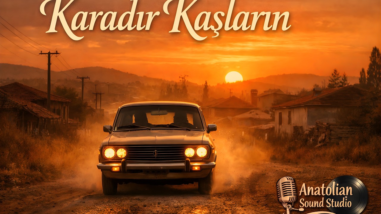 Karadır Kaşların (Remix) | Anatolian Rock & Psychedelic Folk | Anonymous Turkish Folk Song