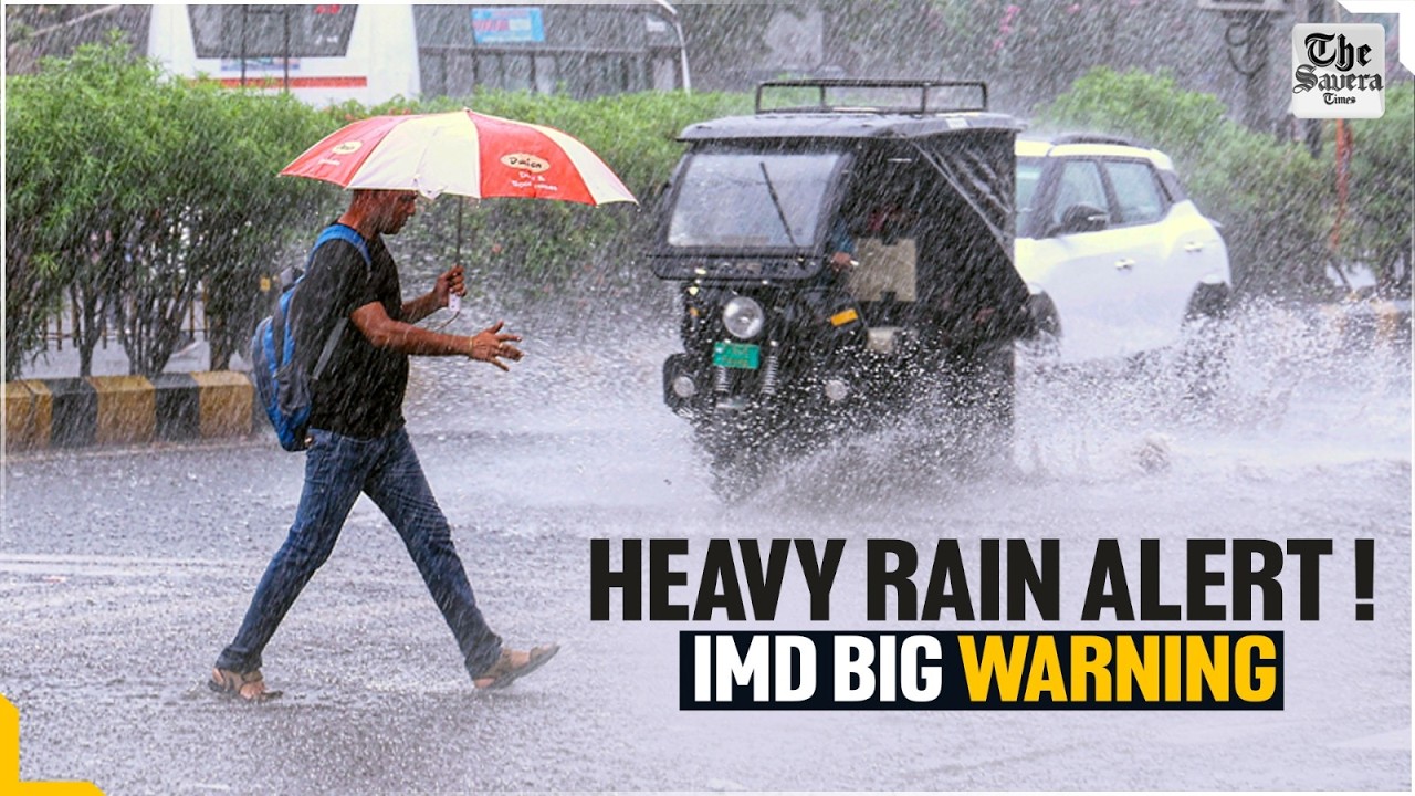 IMD Weather Alert: Heavy Rain to Lash Punjab, Maharashtra & Bengal | Orange & Red Alerts Issued