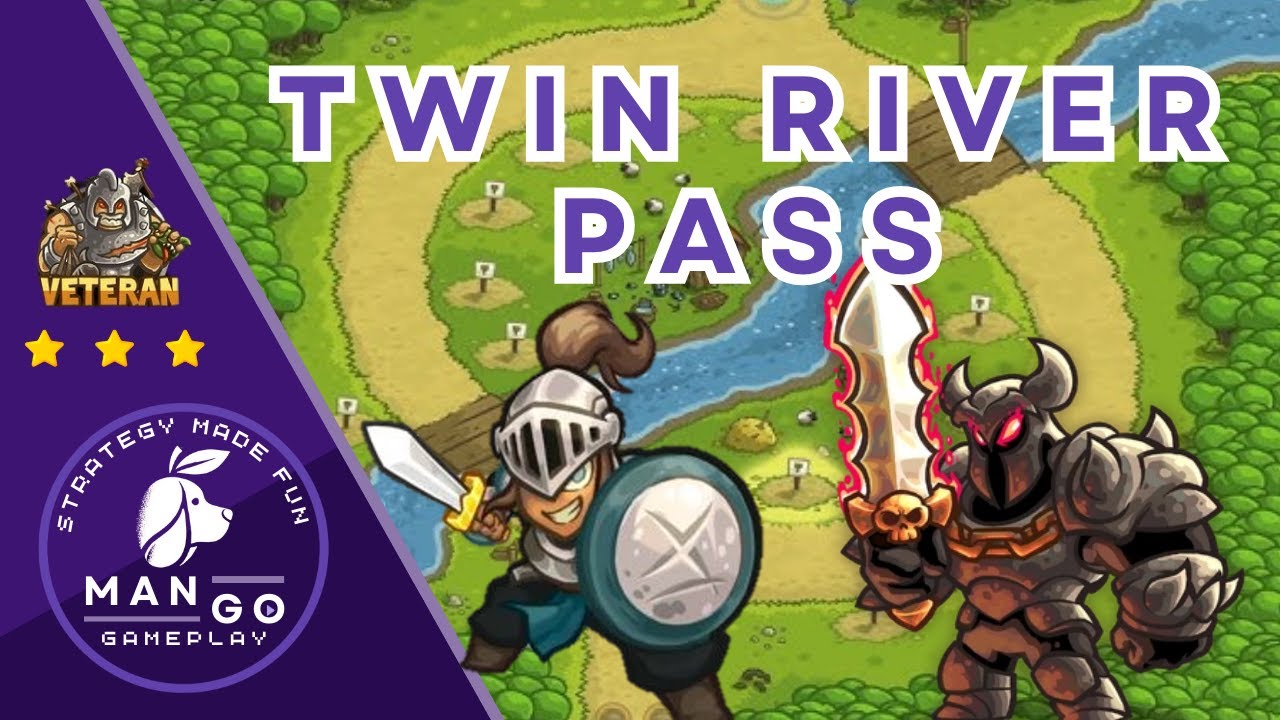 Kingdom Rush Heroic Challenge – Twin River Pass | Best Kingdom Rush Walkthrough