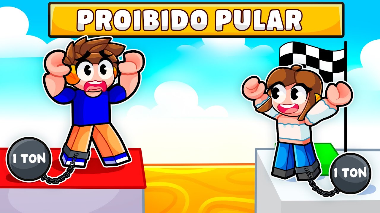 NÃO PODE PULAR no ROBLOX!