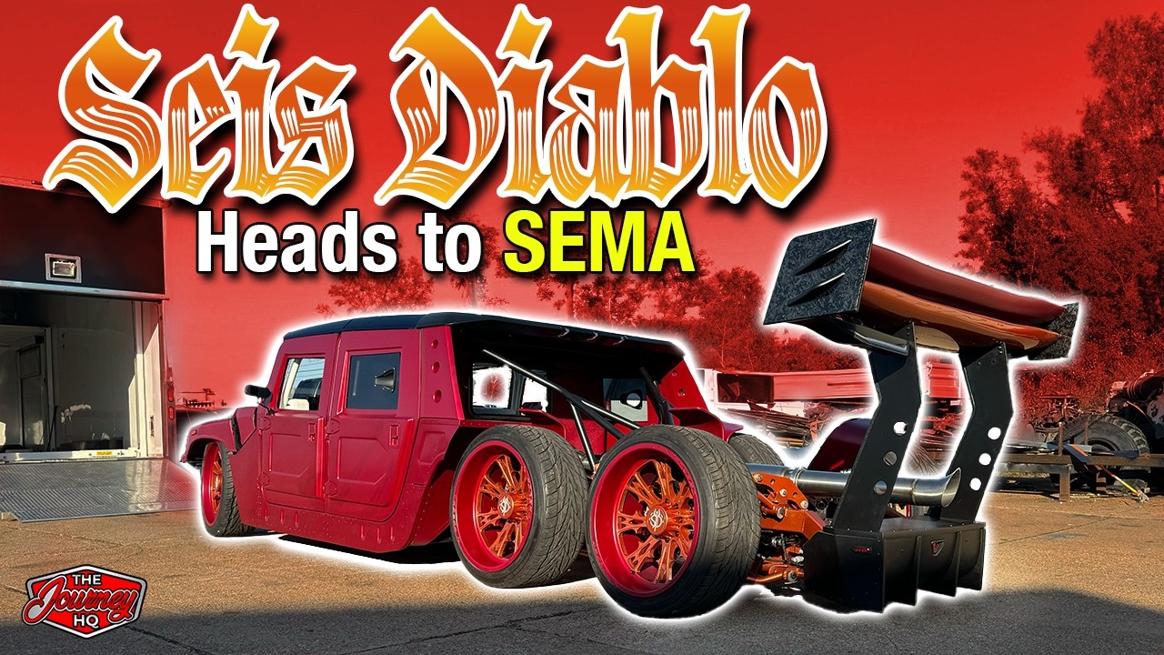 World's First 6 Wheel Steer Supercharged LT4 Hummer