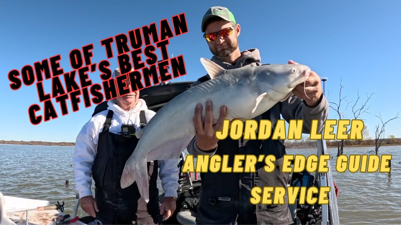 Some Of Truman Lake's Best Catfishermen - Jordan Leer of Angler's Edge Guide Service