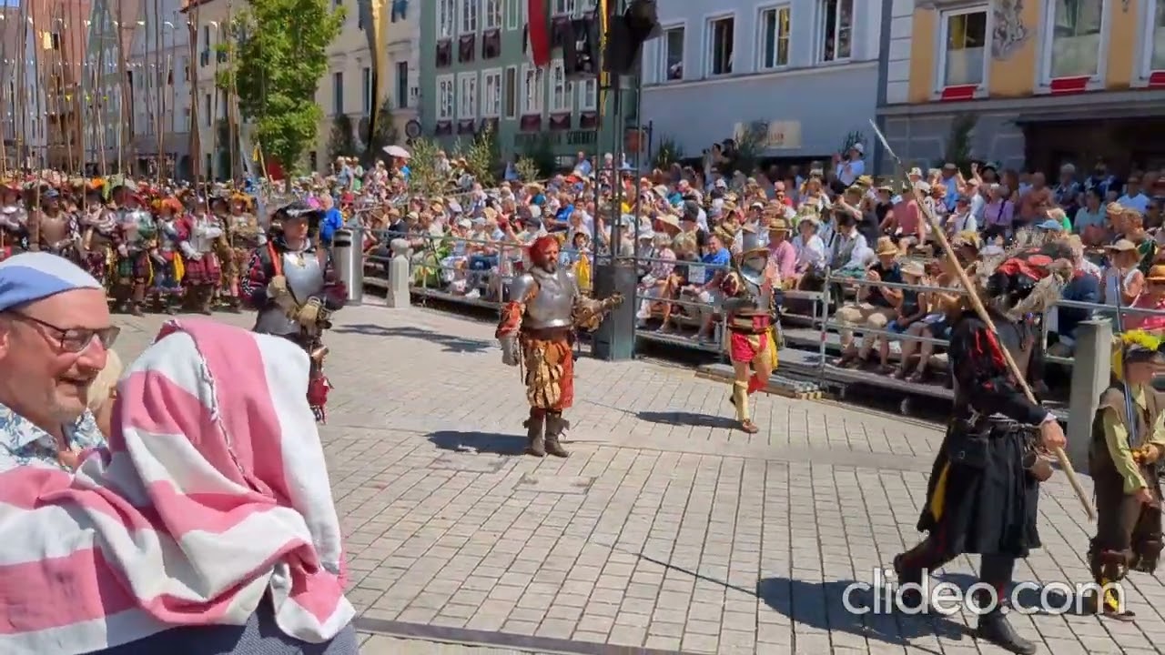 Frundsbergfest 2023 - historischer Umzug