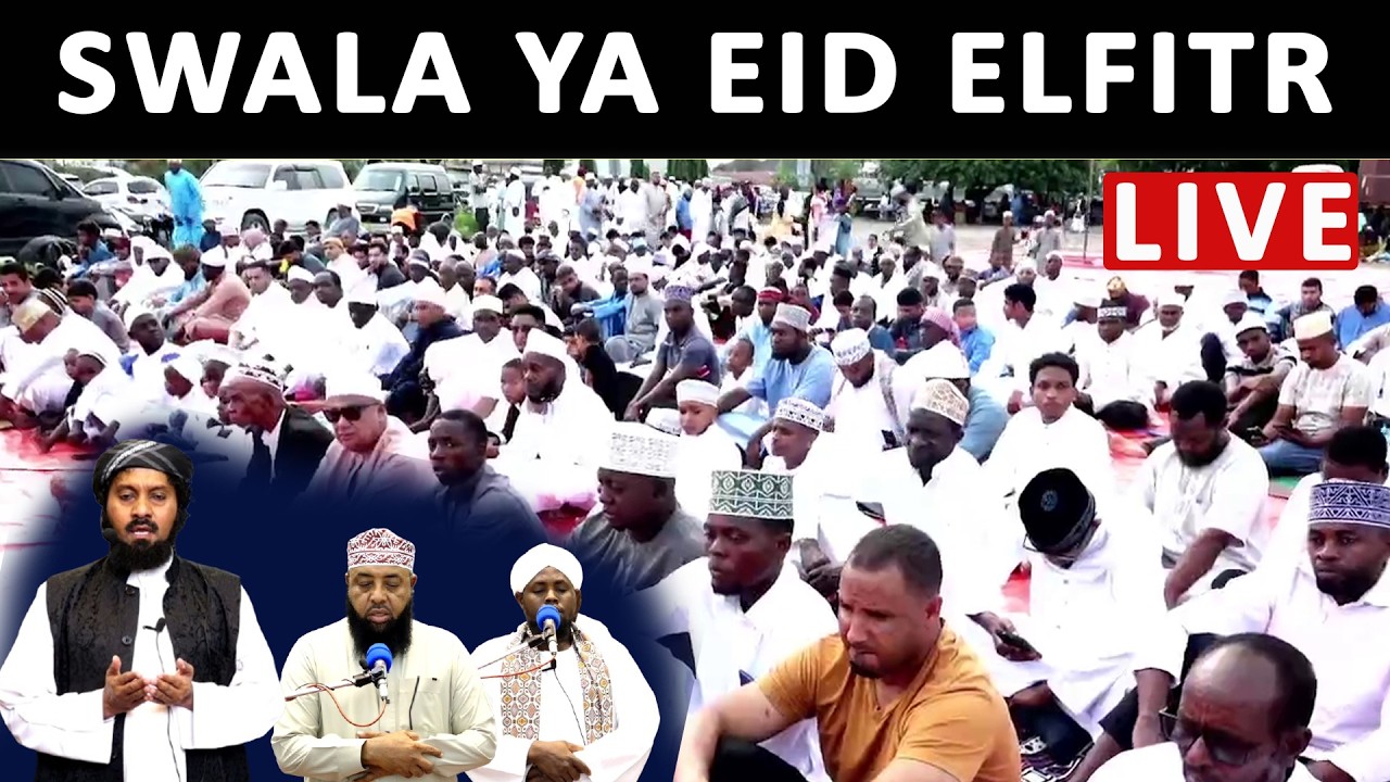 🔴LIVE: SWALA YA EID ELFTIR KUTOKA TEMEKE VIWANJA VYA SHULE YA MSINGI MADENGE