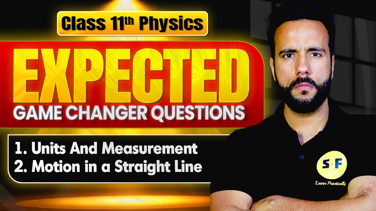 Score 95% in Physics! 🔥 | Class 11 Most Expected Questions | Mid Term Special | Ashu Sir
