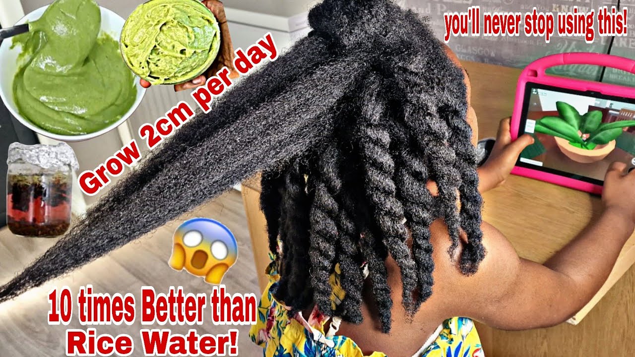 No Jokes! 3 ways I used MORINGA for MASSIVE hair growth| Use MORINGA to grow your hair Extreme fast!