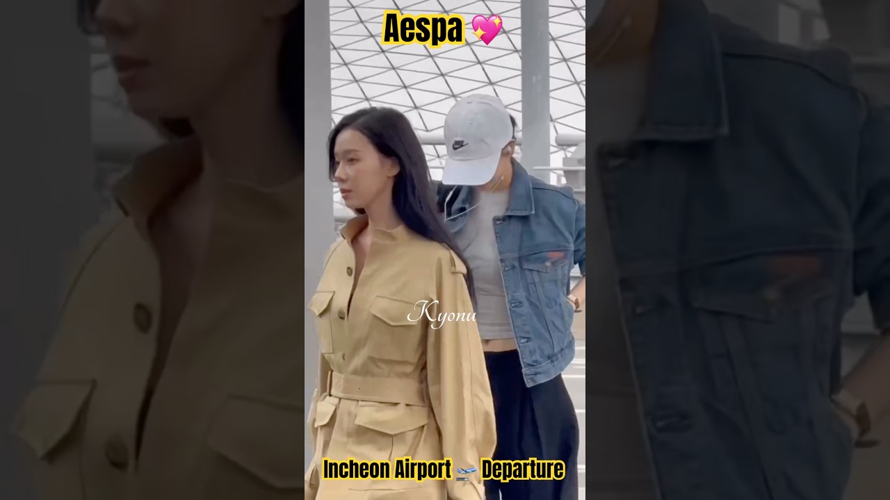 #에스파 💖 #Aespa - #인천공항 #출국길 🛫 (2026/03/06)